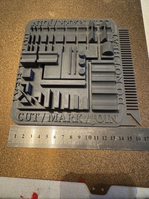 Large Model Makers Marking Out & Cutting Jig For Scratch Building  (20cm approx) — image 9