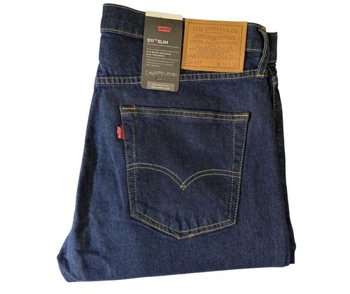 Levi's 511 Jeans Men's Slim Fit Stretch Denim Blue BNWT Waist 30-38 Leg 30/32 — image 1