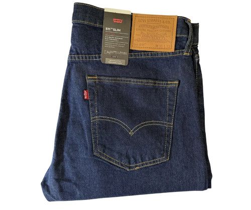 Levi's 511 Jeans Men's Slim Fit Stretch Denim Blue BNWT Waist 30-38 Leg 30/32