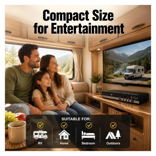 Region Free DVD Player 1080P HDMI with Remote & Audio Cable, Plays CD MP3 USB UK — image 7