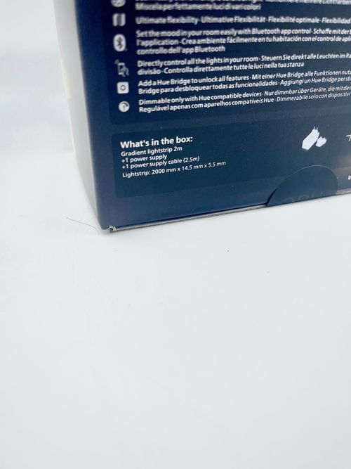 Philips Gradient Lightstrip 2m White & Colour Ambiance Smart LED Base Kit. — image 6