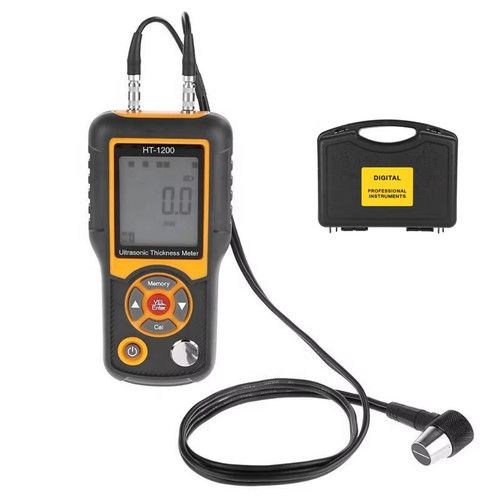 HTI HT-1200 Coating Ultrasonic Thickness Meter 2.2~225Mm Range Ultrasonic Coatin