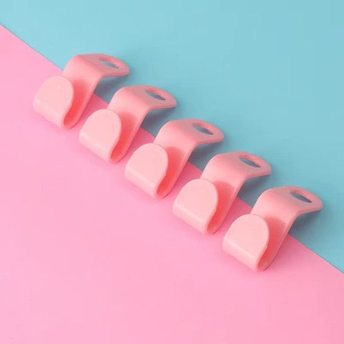 Space Saver Clothes Hanger Connector Hook Cascading Closet Clip Organizer mix