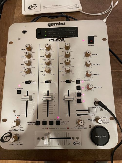 Gemini PS-676i Sampling Mixer.2004 Vintage — image 2