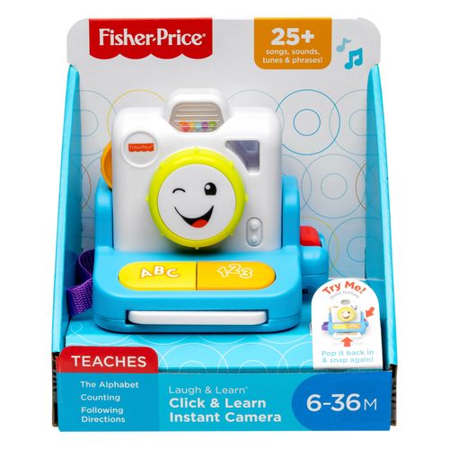 Fisher-Price Laugh and Learn Click & Learn Instant Pretend Camera New Kids — image 2