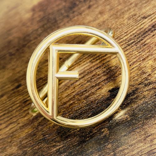 FENDI FF Gold Plated Bracelet Bangle Accessory  — image 2