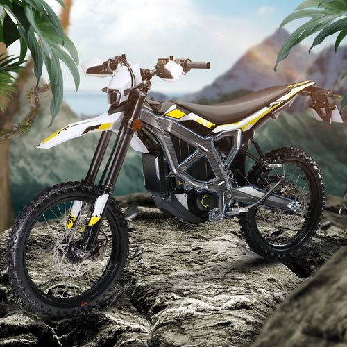 8PCS Carbon Fiber Frame Guards Protector Cover W/Graphics For Surron Ultra Bee — image 10
