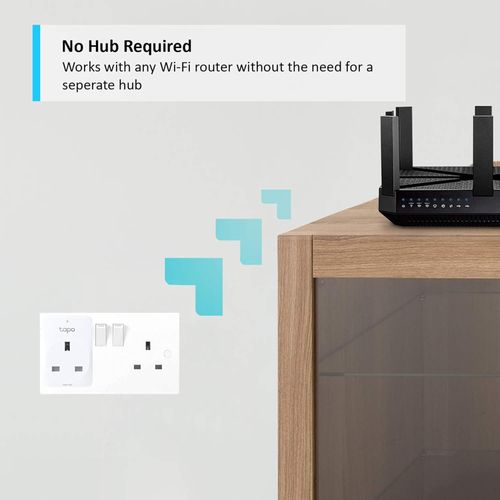 Tapo P100 2-Pack Smart Plug WiFi App Remote Control Alexa Google Home Away — image 3