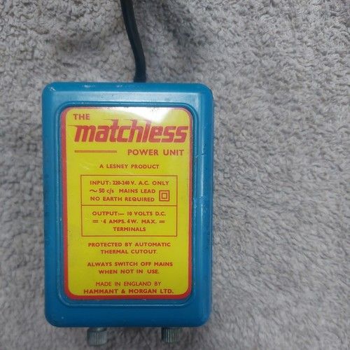 MATCHLESS Power Unit 10V A Lesney Product  HAMMANT & MORGAN Model Railways