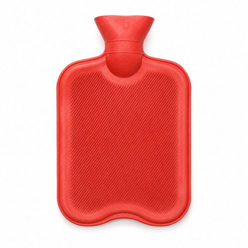 2 Litre Hot Water Bottle Soft Fleece Cover Winter Hand Feet Bed Warmer Winter