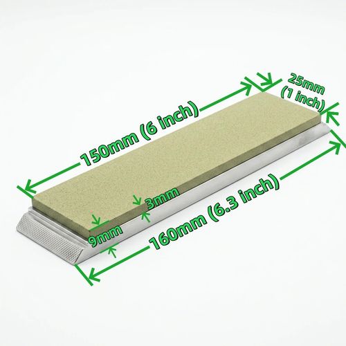 Vitrified Diamond Sharpening Stone 1x6 Inch Knife Sharpener Whetstone — image 2