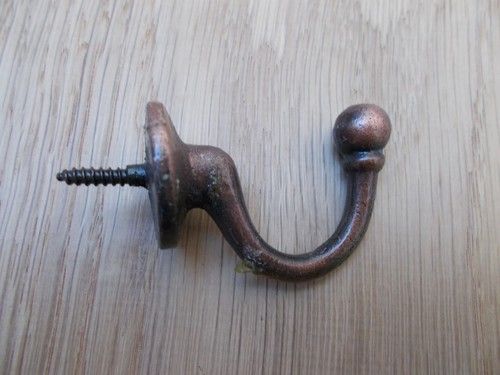Cast Iron Old Style Decorative Vintage Iron Coat Hooks Hanging Hook Pegs
