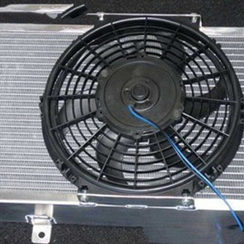 12" Universal 12V Straight Radiator Intercooler Electric Push Pull Cooling Fan — image 3
