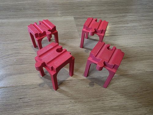 Brio Compatible Bridge support risers for wooden train tracks — image 3