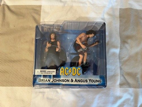 AC/DC - Brian Johnson and Angus Young Figure Set (Brand New and Unopened)