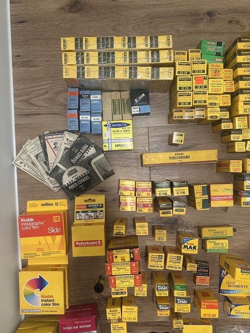 RARE VINTAGE FILM LOT, SEVERAL VINTAGE KODAK FILMS, EXP 40s, 50s, 60s, 70s, 80s — image 2