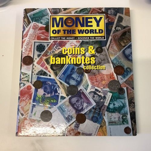 DeAgostini Money of the World Collection Folder With Over 250 Coins + Banknotes