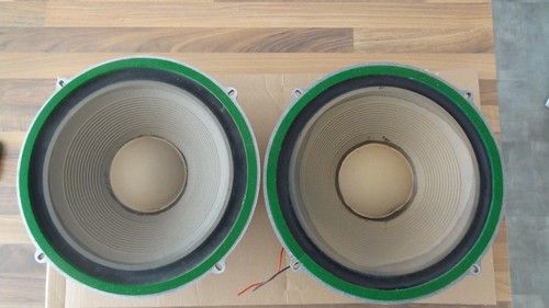 Pair of Wharfedale Model 3010  Bass Speaker 12 inch Drivers
