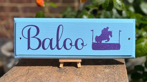Stable name plaques | Stable name plates | Stable door signs | Stable signs — image 11