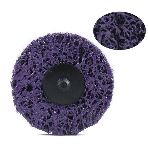 10Pc 75mm Poly Strip Disc R Type Quick Change Disc 3'' For Rust Removal Grinding — image 4