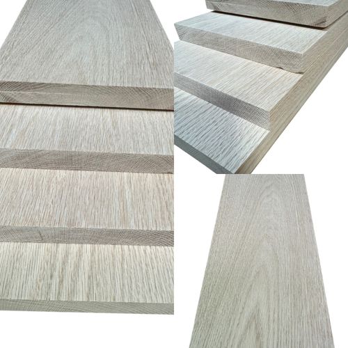Solid Oak boards Kiln Dried Oak Planed Solid Oak 22mm Thickness High Quality Oak — image 1