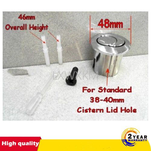 FIT Roca AH0001800R Dual Flush Push Button Threaded Push Rods Short Body D2D — image 3