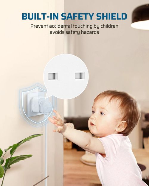 5 Remote Control Plug Sockets 13A Wireless Power Switch Lights Appliances Set — image 6