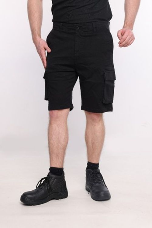 Mens MIG Chino Cargo Work Shorts  Size 30 to 42  - CARGO COMBAT WORKWEAR SHORTS