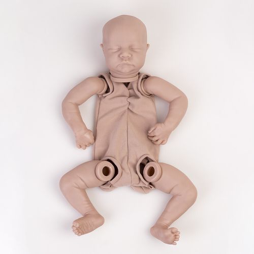 DIY Realistic Reborn Baby Doll Mold Kits Unpainted Vinyl Silicone Newborn Parts — image 1