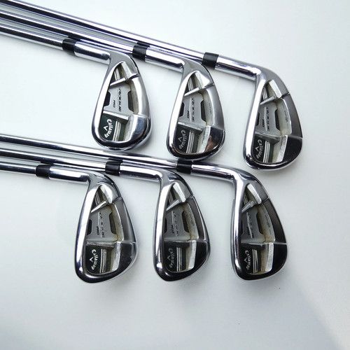 Used Callaway Rogue Pro Iron Set / 5 - PW / Regular Flex / Left-Handed