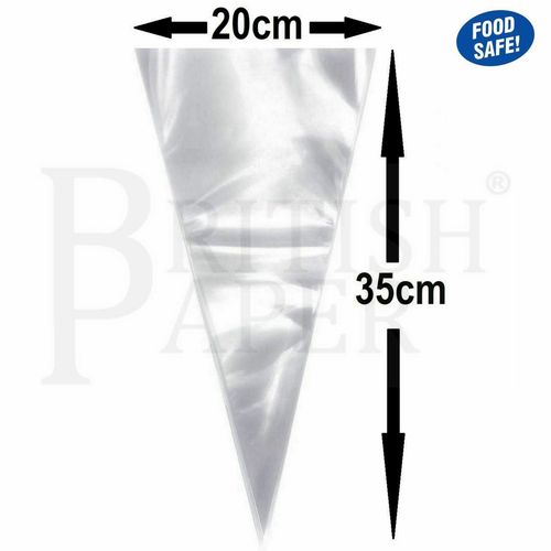 CLEAR CELLOPHANE CELLO DISPLAY BAGS LARGE SMALL SWEETS CANDY CAKE POP WRAP PARTY — image 3