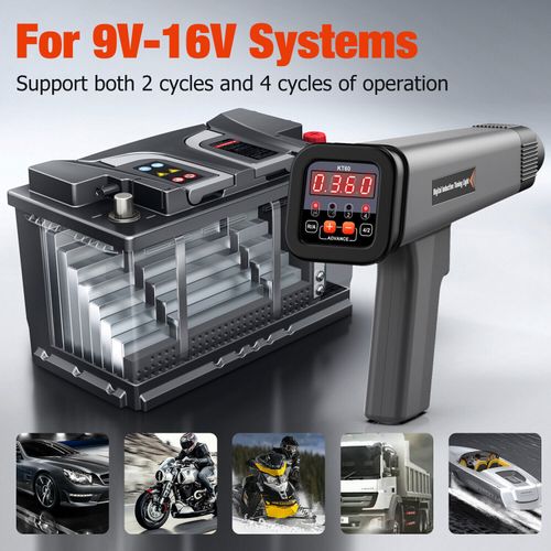 KZYEE Digital Engine Ignition Timing Light Car Ignition Timing Strobe Light Gun — image 9