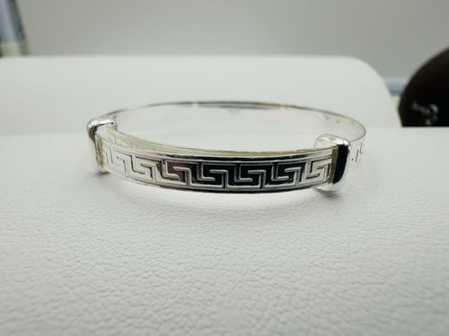 925 Sterling Silver Personalised Baby Christening Bangle  Gift Boxed - New — image 16