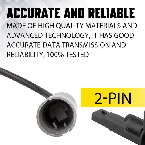 2x ABS Wheel Speed Sensor Rear For BMW 130i 325d 325i 330d 330i E81 E87 E91 E92 — image 10