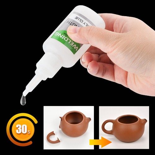1/3/5x Uniglue Universal Super Glue Welding High-Strength Oily Glue Mighty Insta
