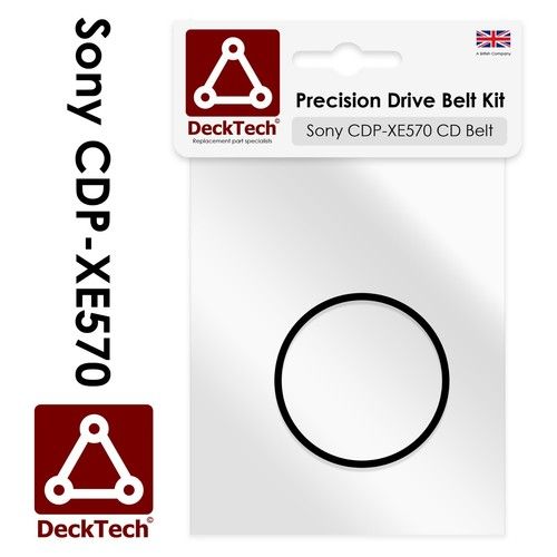 DeckTech® Replacement CD Loading Belt for Sony CDP-XE570 CDPXE570 CDP XE570