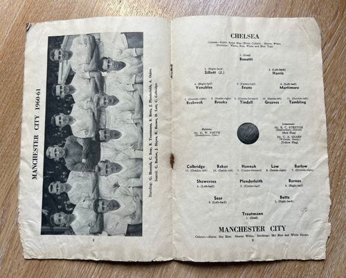 10 Vintage Manchester City Programmes 1952–1964 Maine Road Football Bundle — image 7