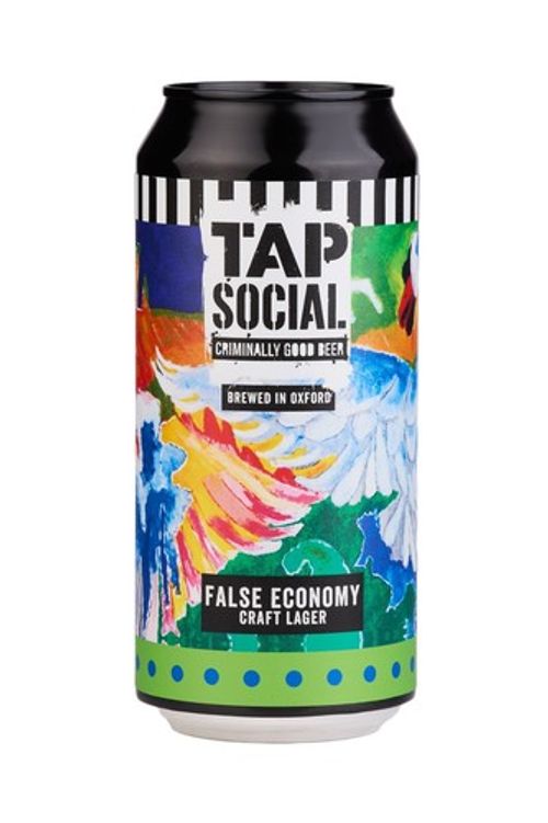 Tap Social Movement Craft Beer Lager 24x440ml Beer Cans for Craft Beer Lovers