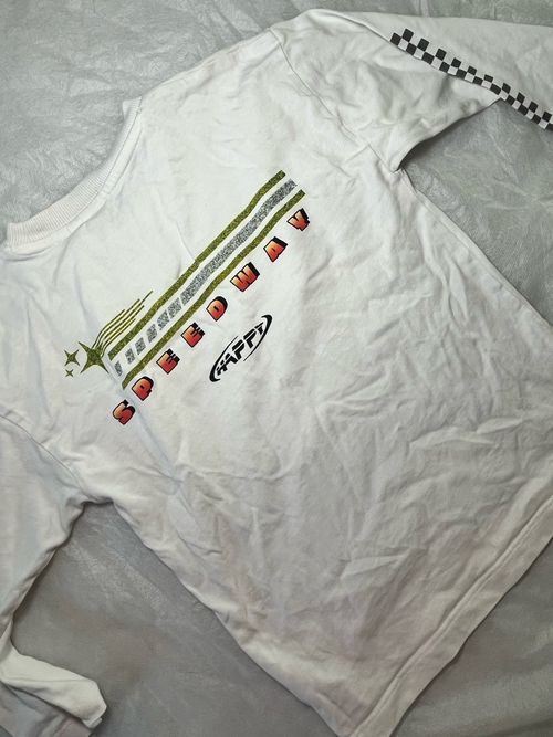 NEXT Baby Boys White Long Sleeve Racing Graphic Print T-Shirt Size 2-3 Years — image 4