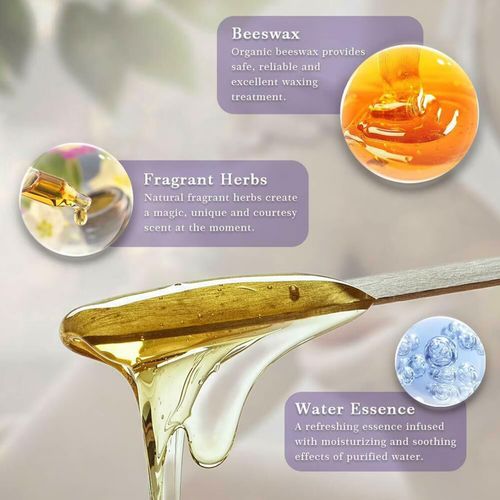 Wax Kit Wax Warmer Wax Heater Hair Removal for Man and Woman Sensitive Skin — image 10