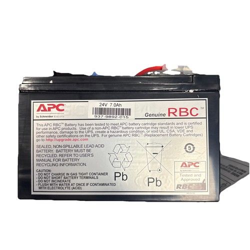 APC RBC48 Battery Replacement Battery Cartridge RBC48 24v (2 x 12v / 7Ah)