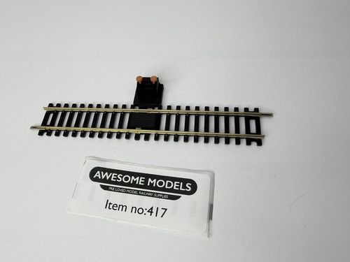 HORNBY POWER TRACK R8206 (R600 STRAIGHT)  FROM SET FOR ANALOGUE DC USED GOOD