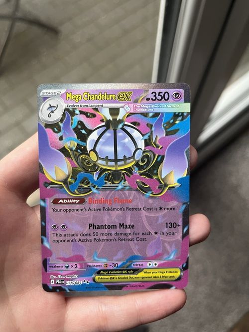Pokémon TCG Mega Evolution: Pitch Black 60+ cards + Mega Chandelure EX — image 2