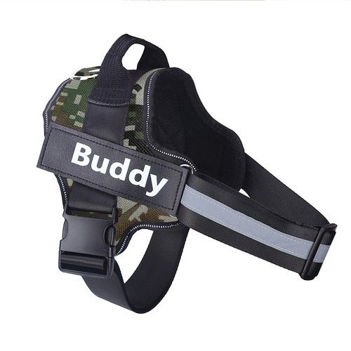 Personalized Dog Harness NO PULL Reflective Breathable Puppy Vest Padded Handle