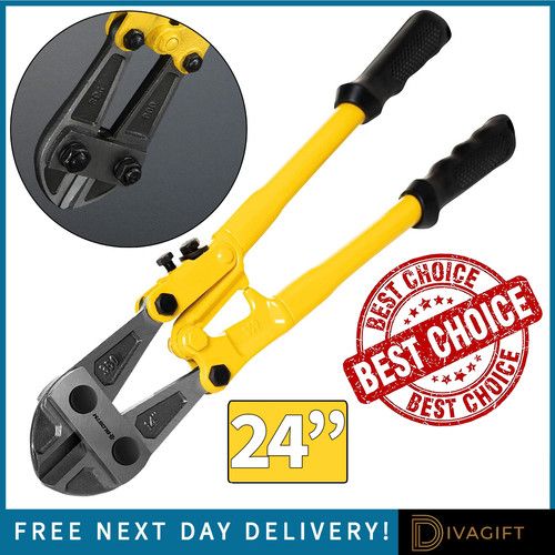 HEAVY DUTY 24'' 600MM CARBON STEEL BOLT CUTTERS FOR WIRE CABLE CUTTER CROPPER