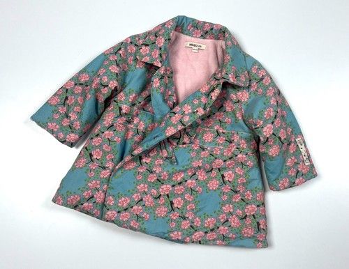 Girls KENZO Kids Floral Print Casual Jacket Windbreaker Size 18M 81cm