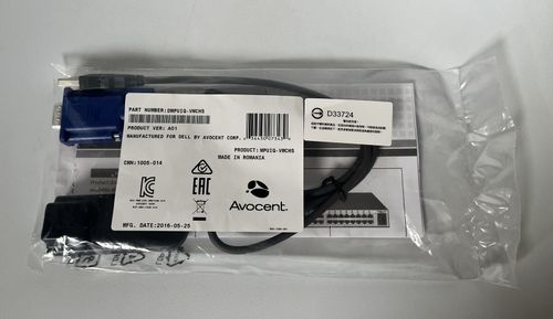 Dell Avocent DMPUIQ-VMCH Server Interface Switch Cable Module Brand New — image 1