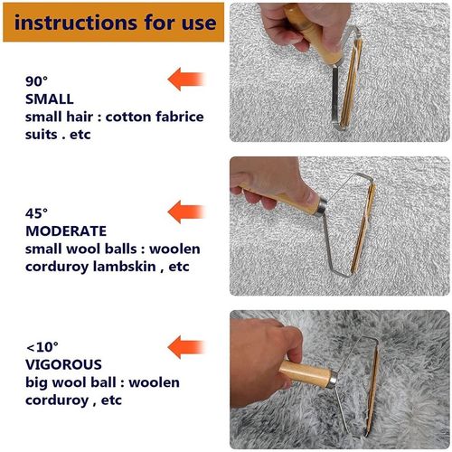 Pet Hair Remover Carpet Scraper Lint Remover Dog Cat Fur Sofa Upholstery Tool — image 15