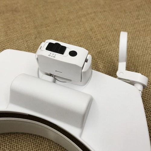 Magnifying Glass Lens LED Light Visors Head Loupe Jeweler Headband Magnifier — image 6