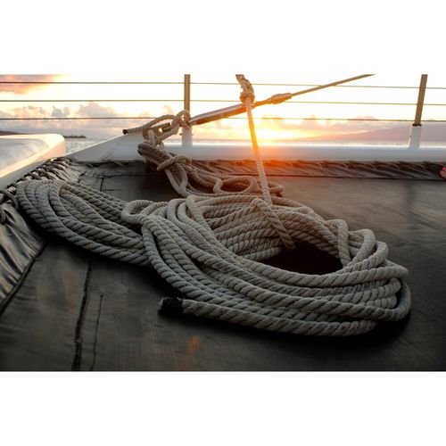 100% Natural Jute Hessian Rope Cord Braided Twisted Boating Sash Garden Decking — image 6